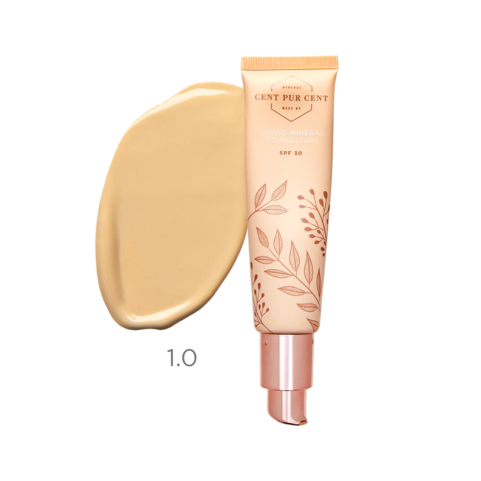 Cent Pur Cent - Liquid Mineral Foundation (SPF 30)